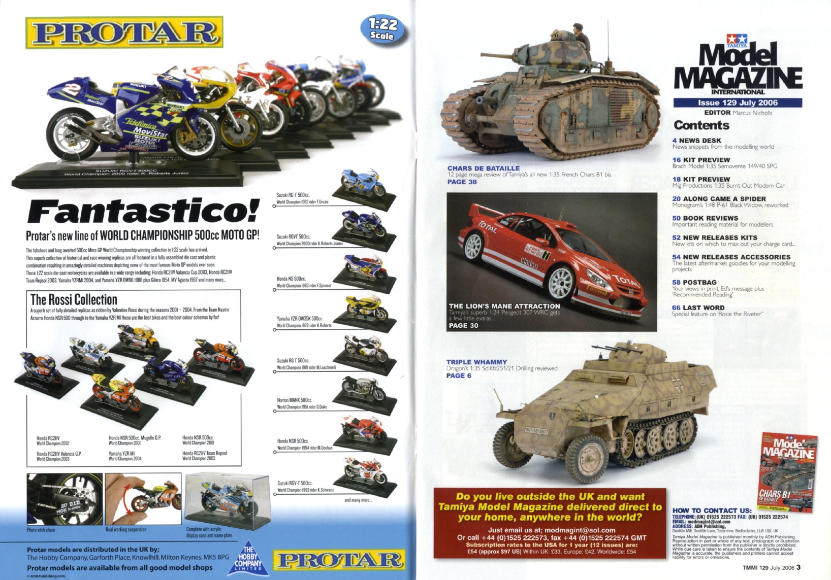Tamiya Model Magazine 129 (2006-07)